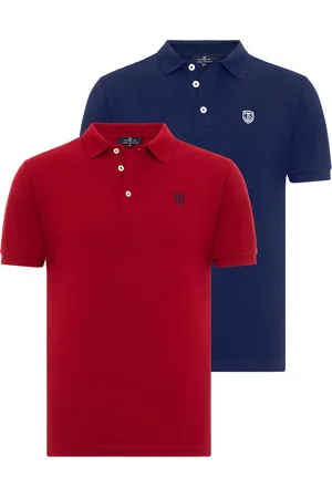 Jimmy Sanders Polo Shirt - 100% Katoen Heren - S