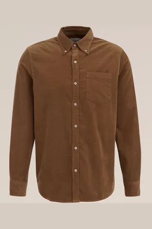 Van gils Heren premium corduroy overhemd