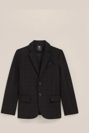 WE Fashion Jongens geruite blazer