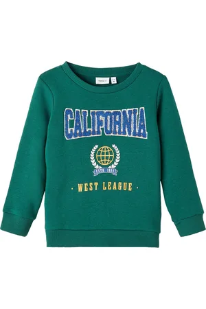 NAME IT NMMLAUGE LS SWE SHIRT BRU Jongens Trui