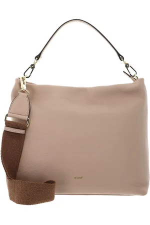 Abro+ Leren Schoudertas Leather Dalia Hobo Bag Kaia Beige