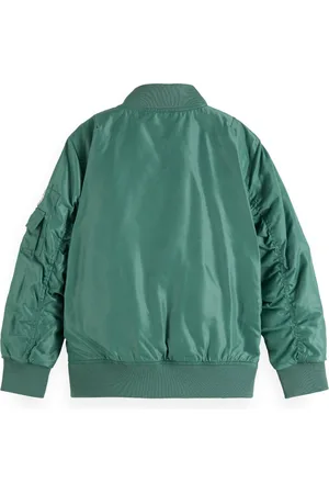 Scotch&Soda Light Weight Padded Oversized Bomber Jacket Jongens Jas