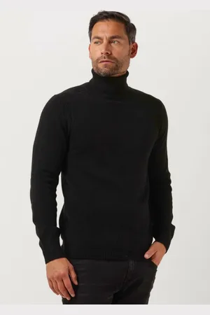 Anerkjendt Aknico Solid Roll Neck Lambswool Truien & Vesten Heren - Sweater - Hoodie - Vest-