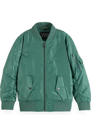 Scotch&Soda Light Weight Padded Oversized Bomber Jacket Jongens Jas