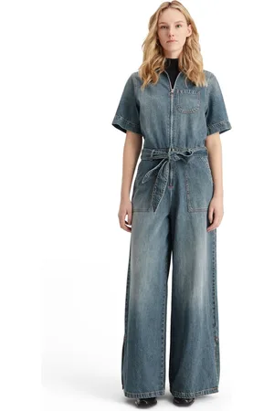 Scotch&Soda WASHED DENIM WORKWEAR JUMPSUIT Dames Jumpsuit