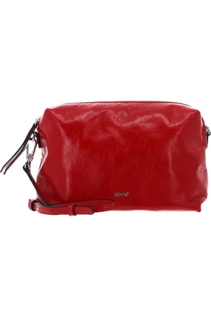 Abro+ Schoudertas Leather Alias Soft Crossbody Bag Kaia Rood