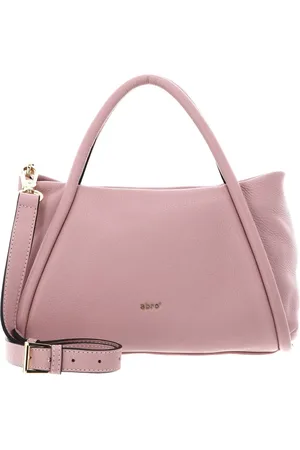 Abro+ Leren Schoudertas Handtas Leather Dalia Shopper Willow Roze