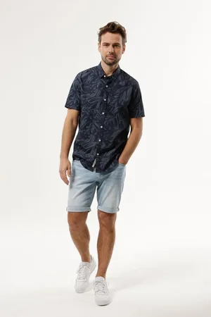 Garcia Heren Shorts Blauw