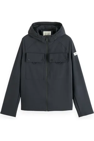 Scotch&Soda UTILITY HOODED SOFTSHELL JACKET Heren Jas