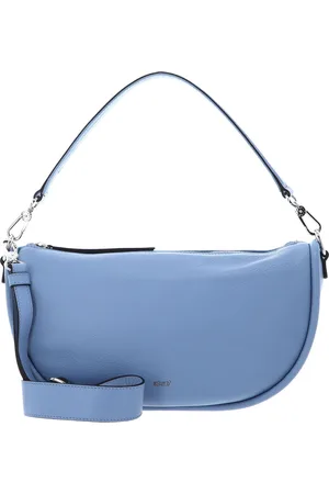 Abro+ Schoudertas Leather Dalia Hobo Bag Willow Lichtblauw