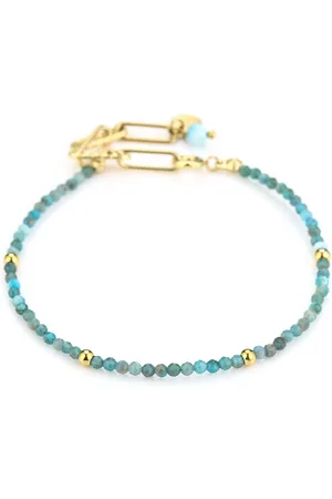 MICHELLE Armband Inda - - Armband - One size - Goud/Blauw