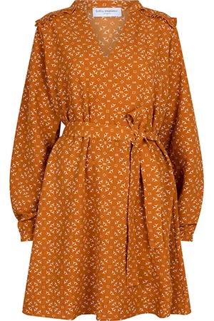 lofty manner PM24 - Dress Josy - Bronze Jardin Print - XS