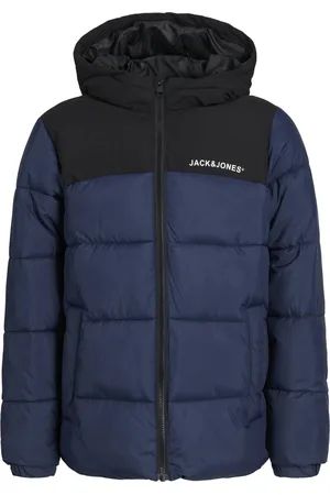 JACK & JONES JJMOON HOOD PUFFER MNI Jongens Jas