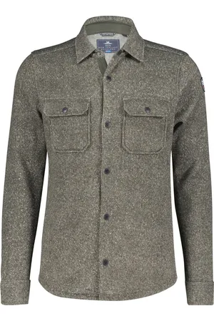 NZA NZA - Heren Overshirt - Wharekopae - 23HN362 - 1724 Smoked Green