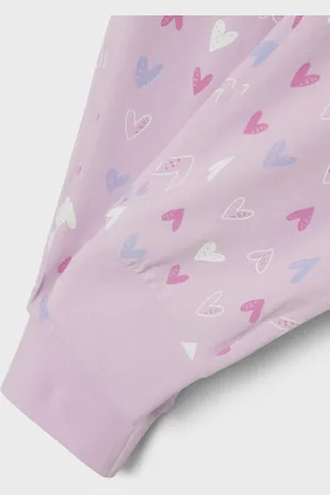 NAME IT NKFNIGHTSET PINK HEARTS NOOS Meisjes Nacht setje