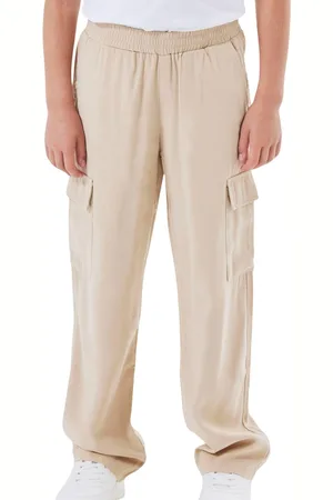 NAME IT Bella Straight Twill Cargo Broek Junior