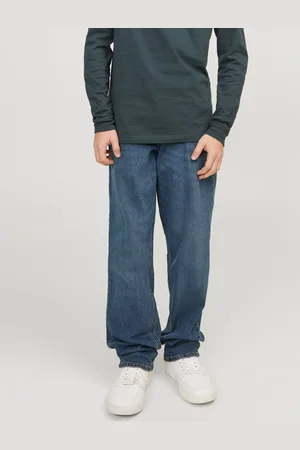 JACK & JONES Jack&Jones jongens spijkerbroek CLARK Blue Denim Regular Fit