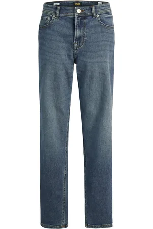 JACK & JONES Jack&Jones jongens spijkerbroek CLARK Blue Denim Regular Fit