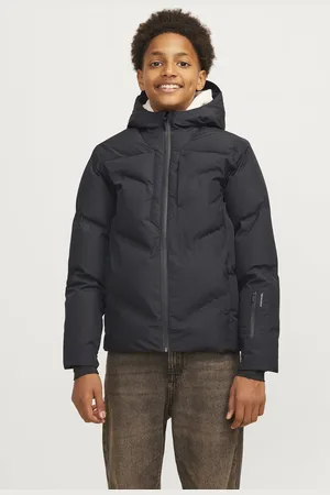 JACK & JONES JCOSLAY HEAT QUILTED PUFFER SN JNR Jongens Jas