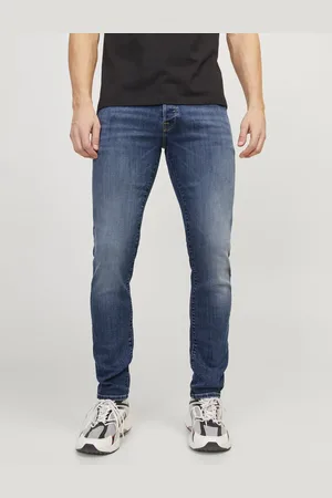 JACK & JONES Glenn Fox slim fit - heren jeans - denimblauw