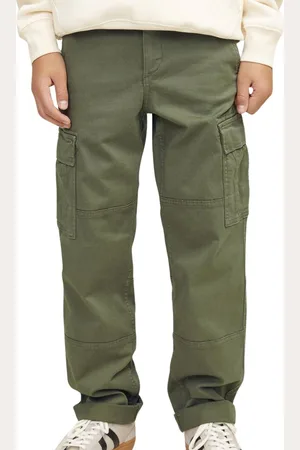 JACK & JONES JPSTKANE JJHARLOW CARGO NOOS JNR Jongens Broek