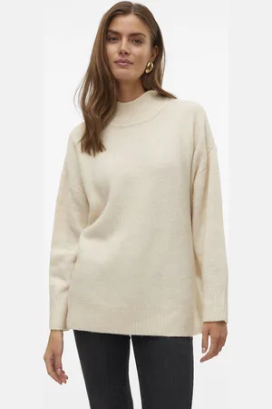 VERO MODA VMPHILLIS LS HIGHNK LONG PULLOVER GA BOO Dames Trui