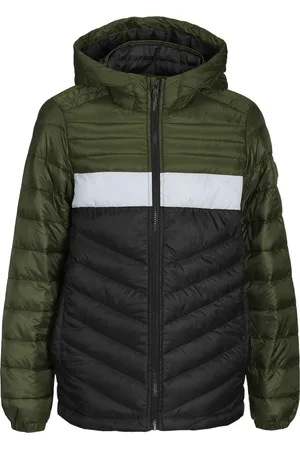 JACK & JONES JACK&JONES JUNIOR JJEHERO PUFFER HOOD NOOS JNR Jongens Jas