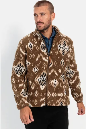 Camel Active Fleecejack met opstaande kraag