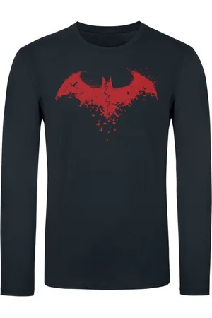 Batman Logo Shirt met lange mouwen XXL Heren