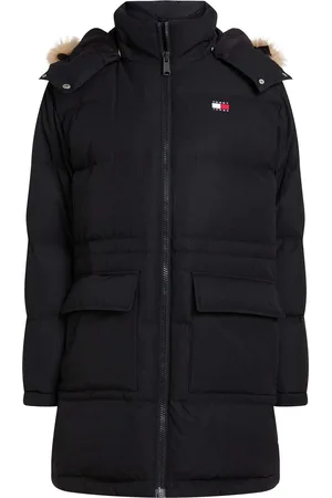 Tommy Hilfiger Dames Jas winter Midi Alaska Faux Fur Jacket -