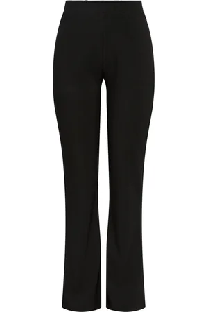 Pieces® Broek Pcmano Hw Flared Pant 17131766 Black Dames