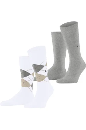 Burlington Everyday Mixed 2-Pack Herensokken 21044 2000 white 40-46
