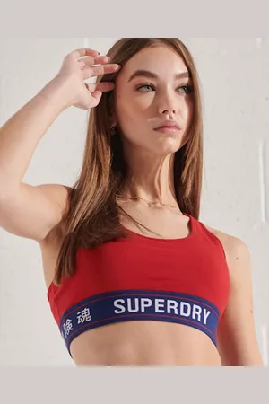 Superdry Dames Korte Sportstyle Essential beha