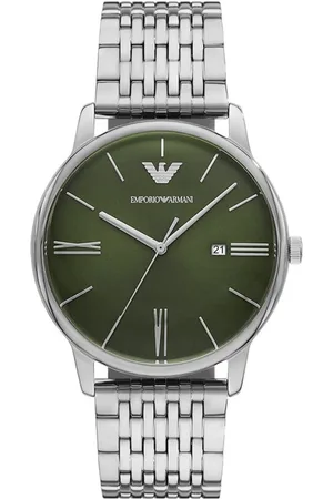 Emporio Armani Heren Horloge - Zilverkleurig