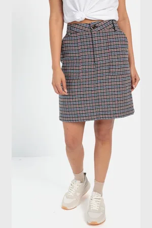 Camel Active Rok met geruit patroon