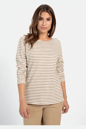 Camel Active Longsleeve shirt van biologische katoen
