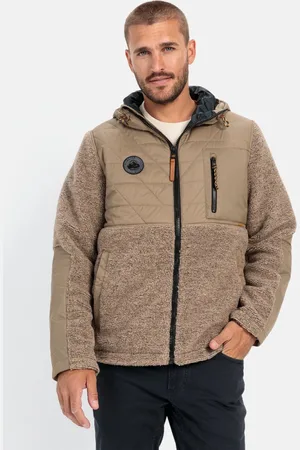 Camel Active Teddyjas in een mix van materialen