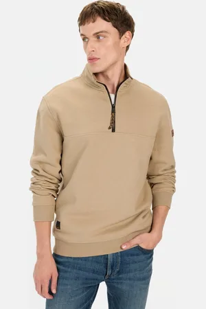 Camel Active Sweatshirt met Troyer-kraag