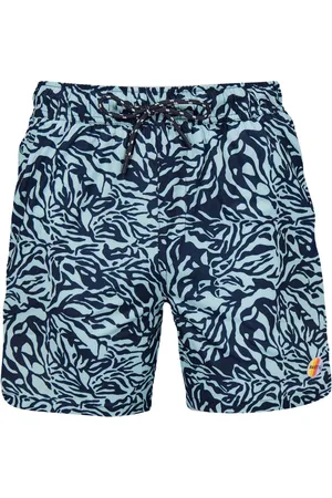 Barts Zwembroek Men Flores Shorts Light Blue-M