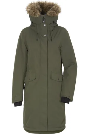Didriksons Erika Parka 2 Dames Winterjas Deep Green 46