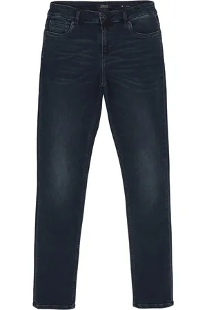 Rellix Jongens jeans broek slim fit - Donker denim