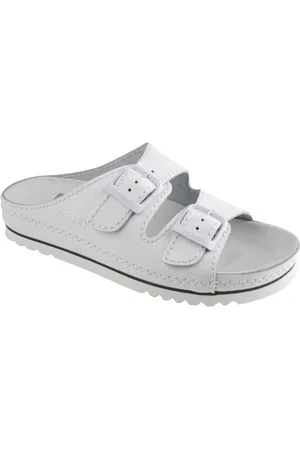 Scholl Slipper Unisex Air Bag White-Schoenmaat 38