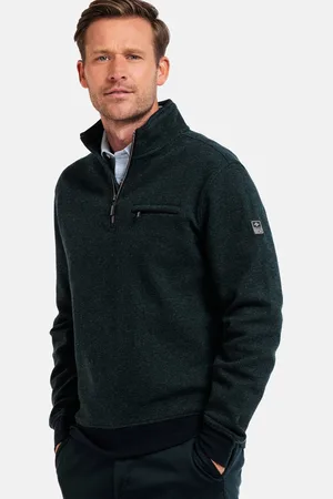 Baileys Sweatshirt met 1/2 ritssluiting
