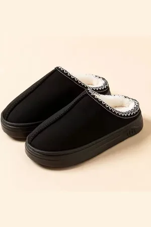 Merkloos Nerissa- Pantoffels Dames - Sloffen - Dichte sloffen - Warm- Winter-