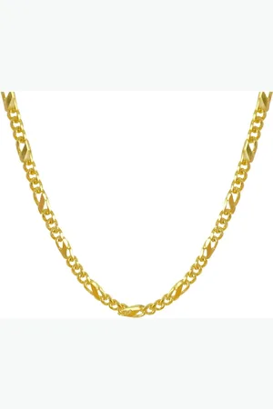 Silventi 760100038 Ketting Dames - Doublé - Figaro - 60cm - 4,5mm