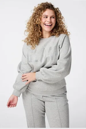 MS Mode Trui Sweater met strass