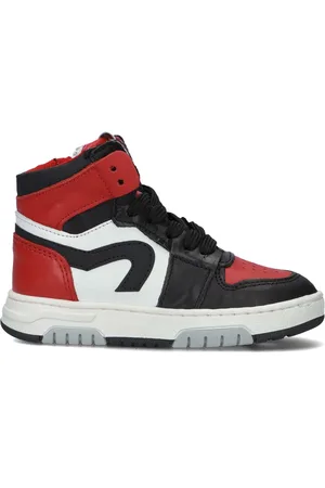 Pinocchio P1246 Hoge sneakers - Leren Sneaker - Jongens -