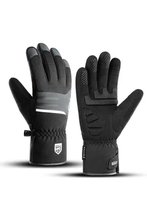 Merkloos Outdoor Touchscreen Handschoenen - Touchscreen Winter Handschoenen - Winter Fiets Handschoenen - Multifunctionele Winter Fiets Handschoenen - Waterdichte Koud Weer Technische Handschoenen - Warme Hardloophandschoenen voor Fietsen Hardlopen