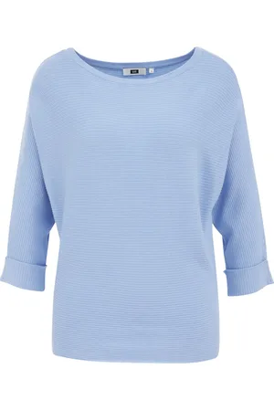 WE Fashion Dames gebreide trui met structuur