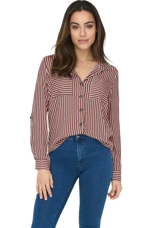 ONLY ASMIN SHIRT L/S WVN NOOS - Dames - Blouses